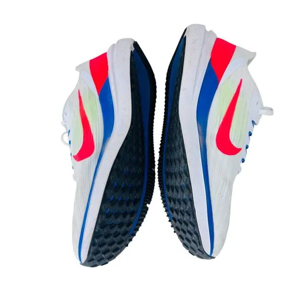Nike Air Winflo 9 Bright Crimson Racer Running Shoes Men's 9.5 White DX3355-100