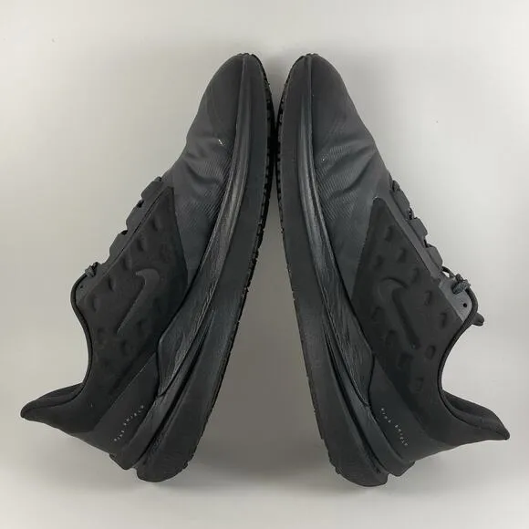 Nike Air Winflo 9 Shield Triple Black Mens Size 13 DM1106-007 Running Shoes
