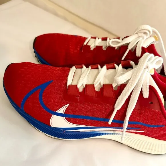 Nike Air Zoom Pegasus 37 Premium Gym Red Game Royal CQ9908 600 Men's Size 11.5