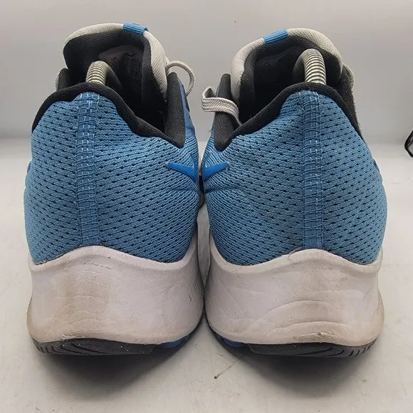 Nike Air Zoom Pegasus 38 Mens 10.5 Pure Platinum Photo Dutch Blue CW7356-009