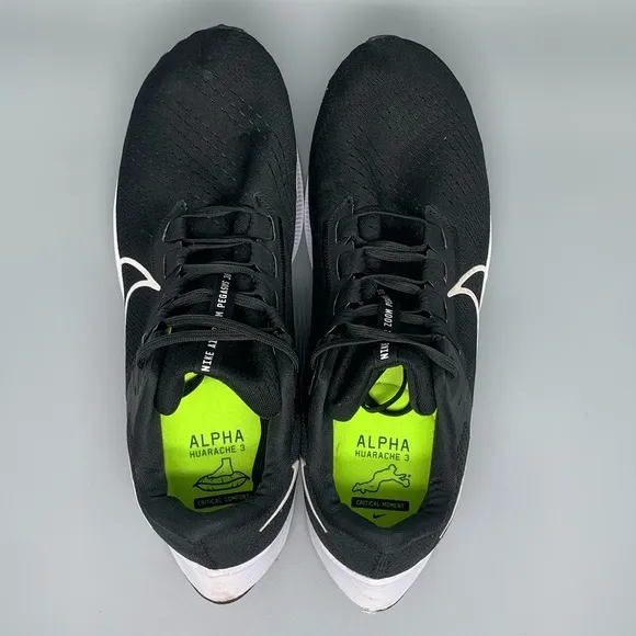 Nike Air Zoom Pegasus 38 TB Black Running Shoes CZ1893-001 Men’s Sz 12