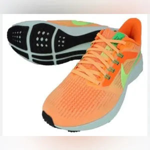 Nike Air Zoom Pegasus Peach Green Running Shoes