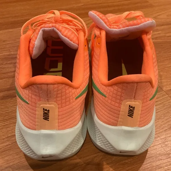 Nike Air Zoom Pegasus Peach Green Running Shoes
