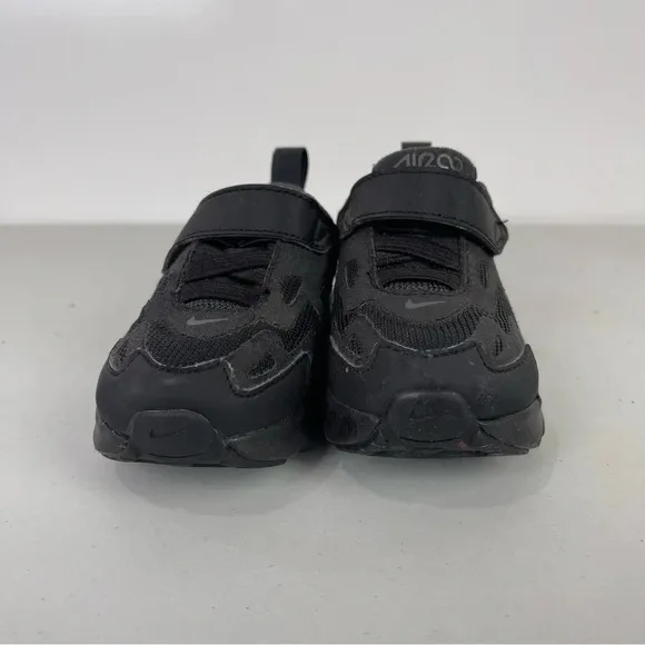 Nike AirMax 200 Black Sneakers Low Top Toddler Size 4C Unisex Baby AT5629-001