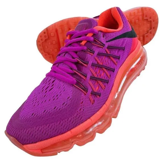Nike Airmax 2015 Fuchsia Flash Hot Lava Running Shoes Women’s Size 6