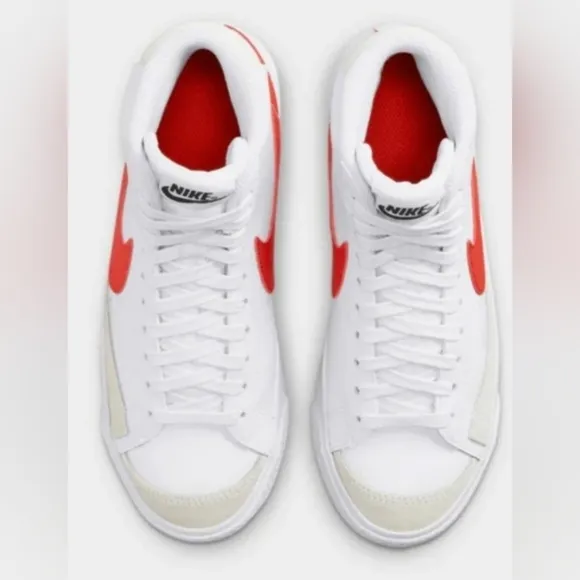 Nike Blazer '77 Mid Pro Club Old School Hi-Top Sneaker Red/White Men10/W11.5
