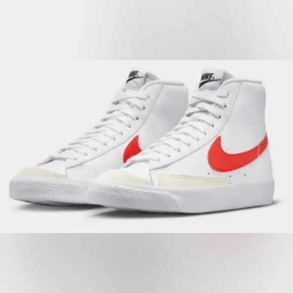 Nike Blazer '77 Mid Pro Club Old School Hi-Top Sneaker Red/White Men10/W11.5