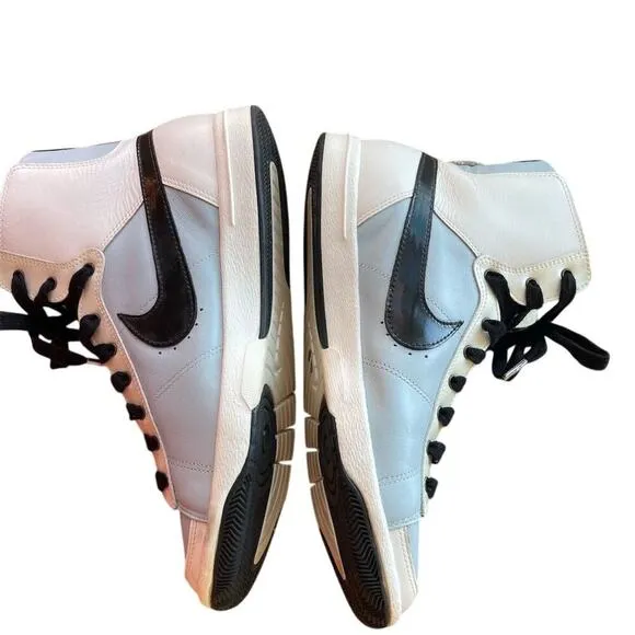 Nike Blazer ID RARE High Top Sneaker White Unisex Sz 7.5 Retro 2008 Rare EU 38.5