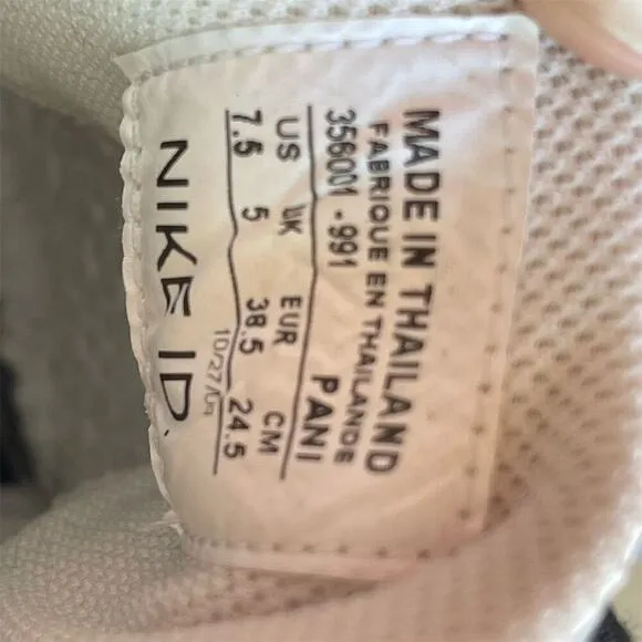 Nike Blazer ID RARE High Top Sneaker White Unisex Sz 7.5 Retro 2008 Rare EU 38.5