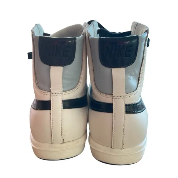 Nike Blazer ID RARE High Top Sneaker White Unisex Sz 7.5 Retro 2008 Rare EU 38.5
