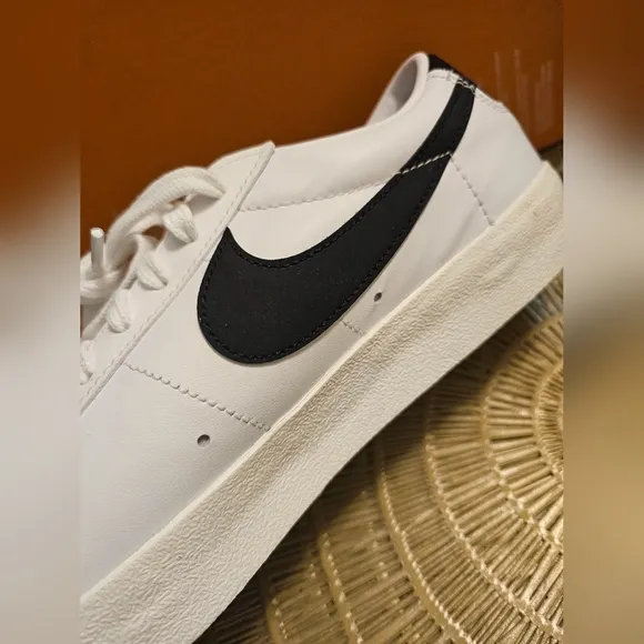Nike Blazer Low '77 White and Black  Sneakers (Unisex)