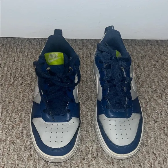 Nike Blue and White Sneakers