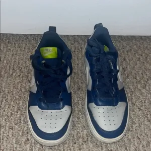 Nike Blue and White Sneakers