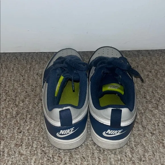 Nike Blue and White Sneakers
