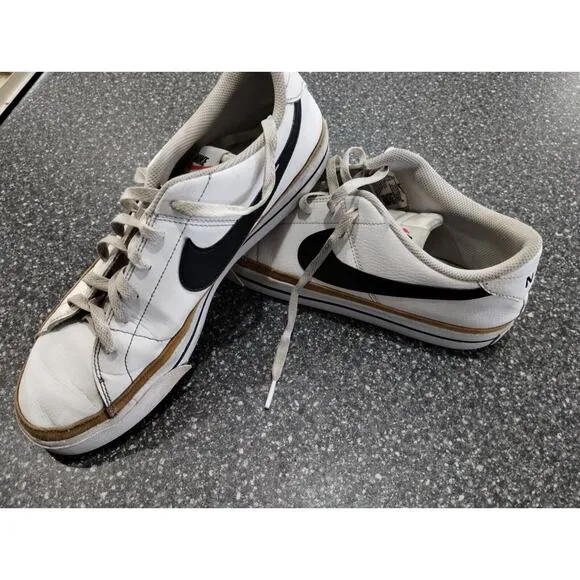 Nike Court Legacy NN White Black Desert Ochre Men 11 Casual Everyday DH3162 100