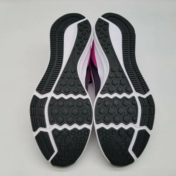 Nike Downshifter 9 Kids Running Shoes Sneaker Pink Black Size 7 AR4135 016