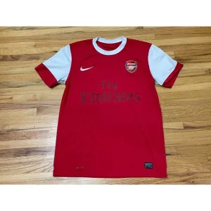 Nike Dri-Fit 2010-11 Arsenal F.C. Home Shirt Men's Red