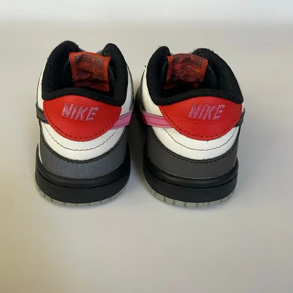 Nike Dunk Low SE (TDE) Dance Toddler Size 10 C Sneakers FN0029-100 Girl Dunks