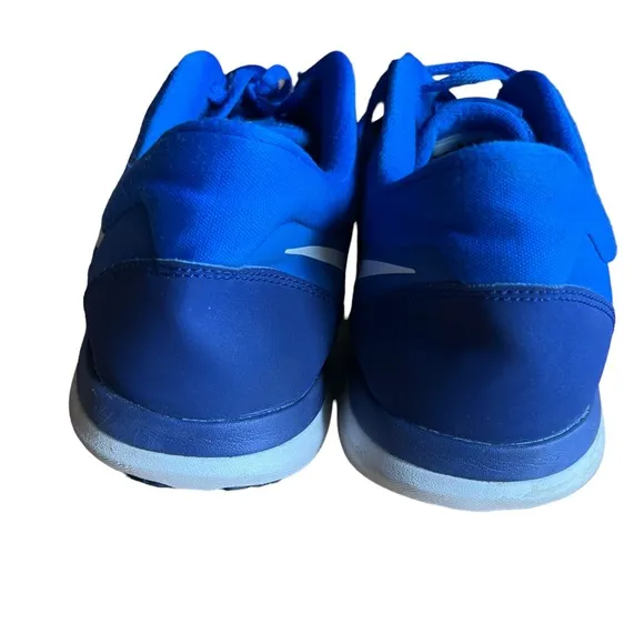 Nike flex 2015 running blue shoes size 14