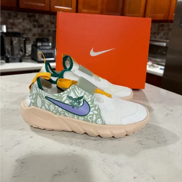 Nike Flex Runner 2Lil Ps Rabbit Mushroom Unisex Kids Size Shoes DV1377-100