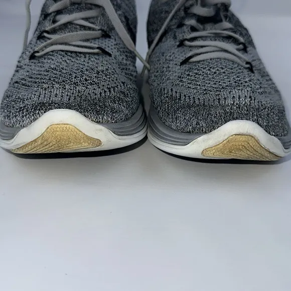 Nike Flyknit Lunar 3 Men’s Tennis, Running Shoes. Size 12.5. Black &amp; Gray.
