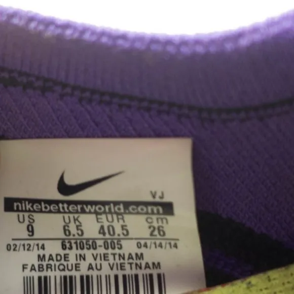 Nike Free 4.0 Flyknit Running Shoes - Women's Size 9