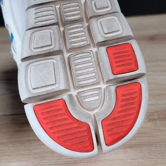 Nike Free Run 2 Shoes Mens Size 9.5 White Blue Pink Athletic Running DX1794-100