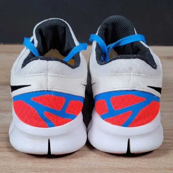 Nike Free Run 2 Shoes Mens Size 9.5 White Blue Pink Athletic Running DX1794-100