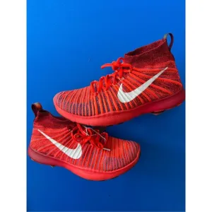 Nike Free Train Force Flyknit Mens Size 11.5 Shoes Athletic Running Sneakers Red