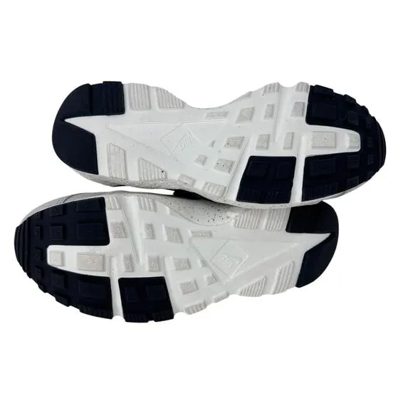 Nike Huarache Run Grade-School Running Shoes 6.5Y Light Bone/Pink‎ 654275-043