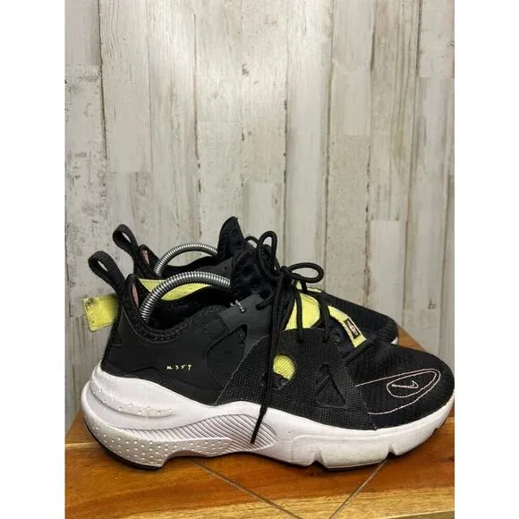 Nike Huarache Type N.354 Black Unisex Low Top Sneakers Athletic Shoes