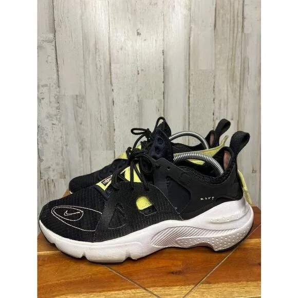 Nike Huarache Type N.354 Black Unisex Low Top Sneakers Athletic Shoes