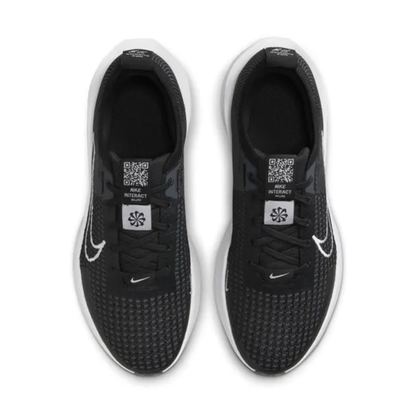Nike Interact Run FD2291-001 Shoes Men's 11 Black Road Running Low