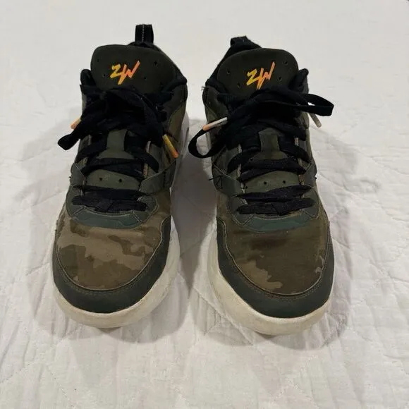 Nike Jordan Air NFH BBS Men's  Athletic shoes Casual Sneakers Camo Size 8‎