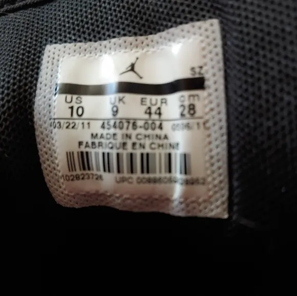 Nike Jordan sneakers. SIZE 10