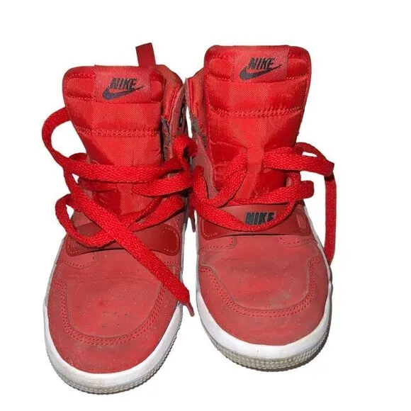 Nike Jordan unisex 13C AT 4047-601 red, black and white sneakers