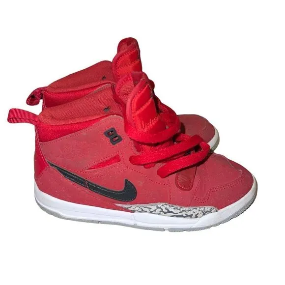 Nike Jordan unisex 13C AT 4047-601 red, black and white sneakers