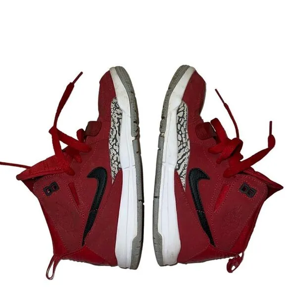 Nike Jordan unisex 13C AT 4047-601 red, black and white sneakers