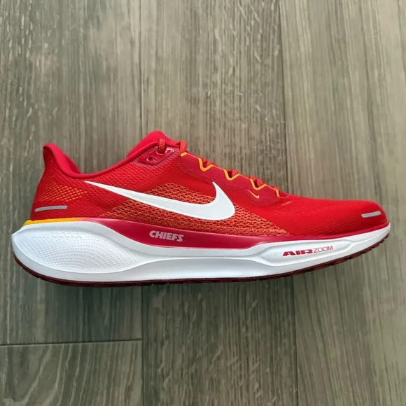 Nike Kansas City Chiefs NFL Air Zoom Pegasus 41 Men Running Shoes Sneakers Sz 13
