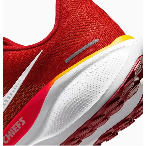 Nike Kansas City Chiefs NFL Air Zoom Pegasus 41 Men Running Shoes Sneakers Sz 13