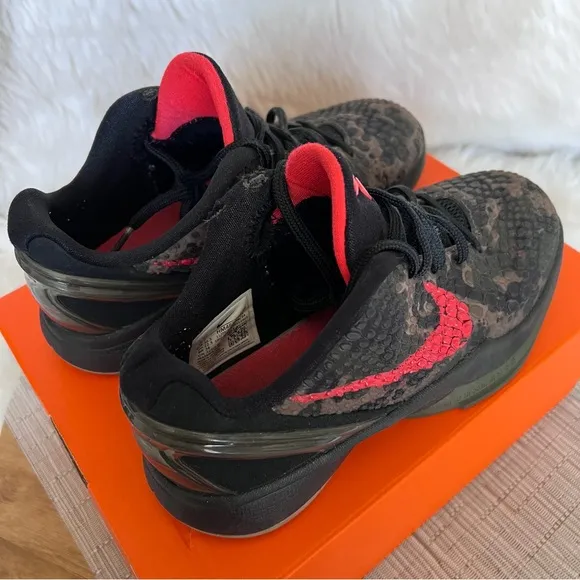 Nike Kobe 6 Protro GS Italian Camo Shoes  HM4824-001 Size 3.5Y