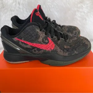 Nike Kobe 6 Protro GS Italian Camo Shoes  HM4824-001 Size 3.5Y