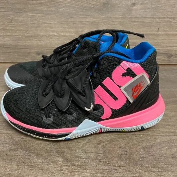 Nike Kyrie 5 Kids Basketball Shoes Just Do it 12C