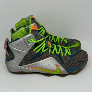 Nike Lebron 12 Trillon Dollar Man Basketball Shoes 705410-430 Men’s Sz 12