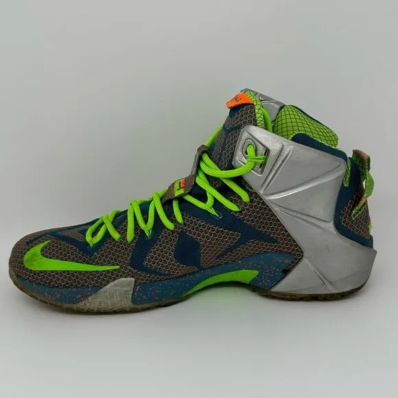 Nike Lebron 12 Trillon Dollar Man Basketball Shoes 705410-430 Men’s Sz 12