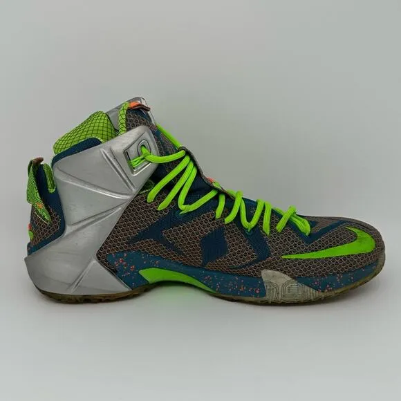 Nike Lebron 12 Trillon Dollar Man Basketball Shoes 705410-430 Men’s Sz 12