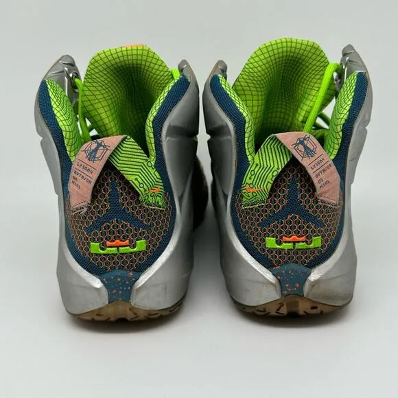 Nike Lebron 12 Trillon Dollar Man Basketball Shoes 705410-430 Men’s Sz 12