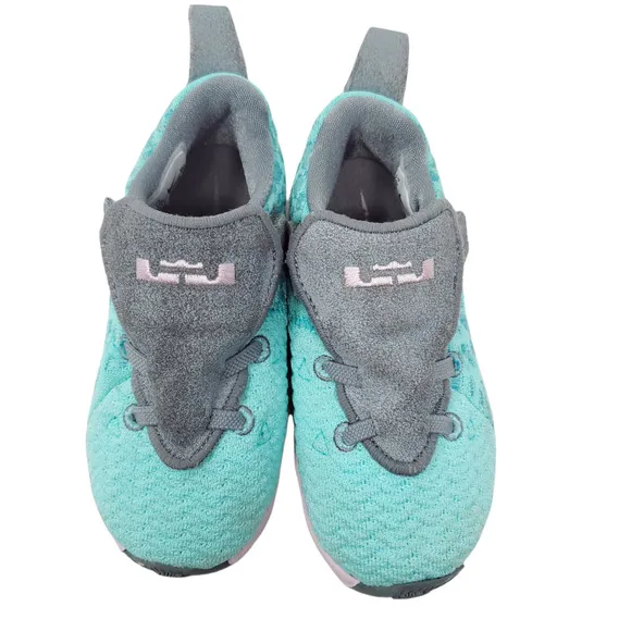 Nike LeBron 17 TD South Beach Sneakers Toddler Kids Unisex 10-C Style BQ5596-444