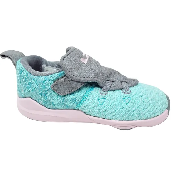 Nike LeBron 17 TD South Beach Sneakers Toddler Kids Unisex 10-C Style BQ5596-444