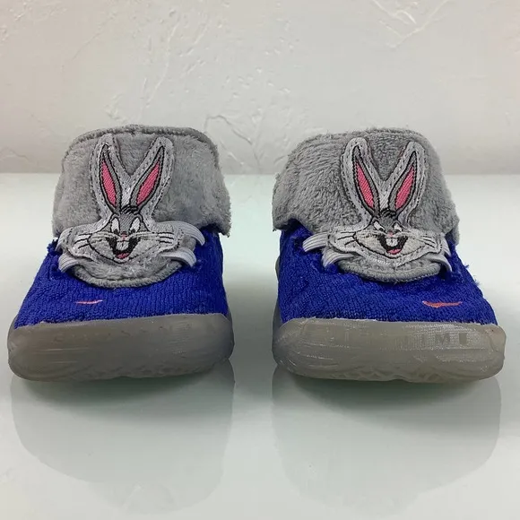 Nike Lebron 18 Space Jam Bugs Bunny toddler sneakers size 3C EUC